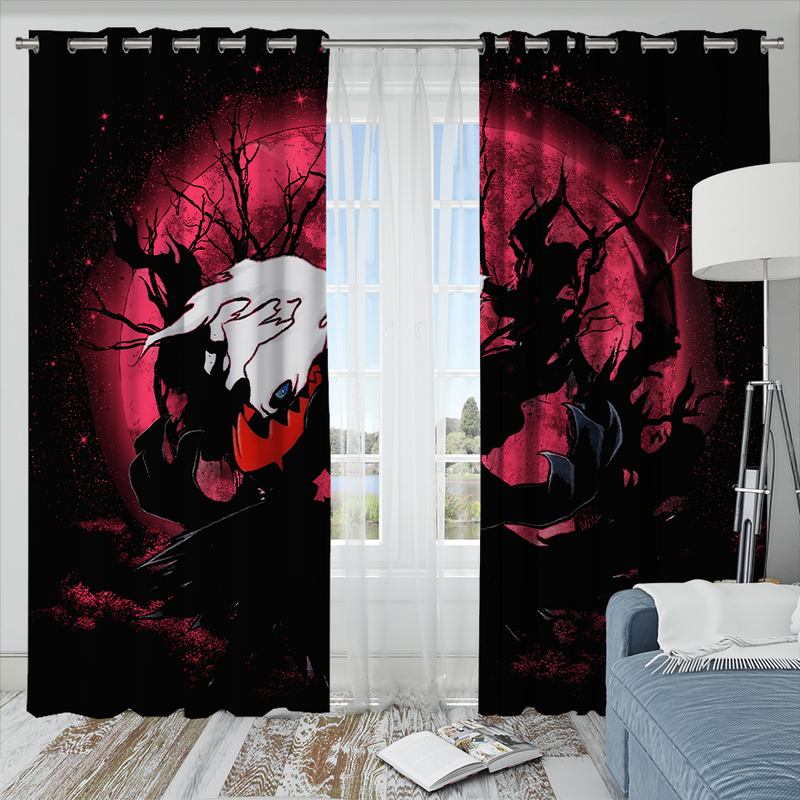 Darkrai Moonlight Pokemon Window Curtain