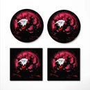 Darkrai Pokemon Moonlight Ceramic Decor Coaster - Gift Idea