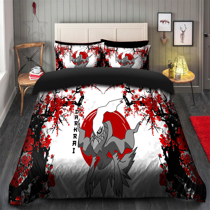 Darkrai Pokemon Japan Style Bedding Set Duvet Cover And 2 Pillowcases