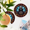 Darth Vader Stained Glass Decor Coaster - Gift Idea