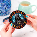 Darth Vader Stained Glass Decor Coaster - Gift Idea