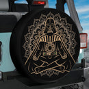 Mandala Meditating Darth Vader Jeep Car Spare Tire Cover