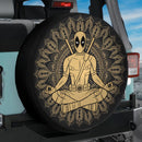 Mandala Meditating Deadpool Yoga Jeep Car Spare Tire Cover