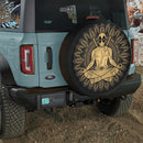 Mandala Meditating Deadpool Yoga Jeep Car Spare Tire Cover
