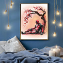 Deadpool Japan Cherry Blossom- Living Room - Canvas Wall Art - Print - Wall Decor