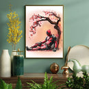 Deadpool Japan Cherry Blossom- Living Room - Canvas Wall Art - Print - Wall Decor