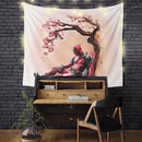 Deadpool Cherry Blossom Tapestry