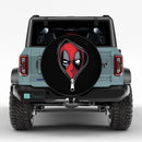 Deadpool Unzipped Jeep Car Spare Tire Cover