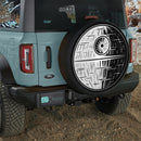 Death Star Black White Jeep Car Spare Tire Cover