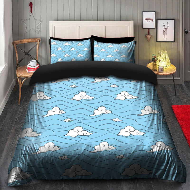 Final Selection Tanjiro Pattern Demon Slayer Kimetsu No Yaiba Bedding Set Duvet Cover And 2 Pillowcases Nearkii