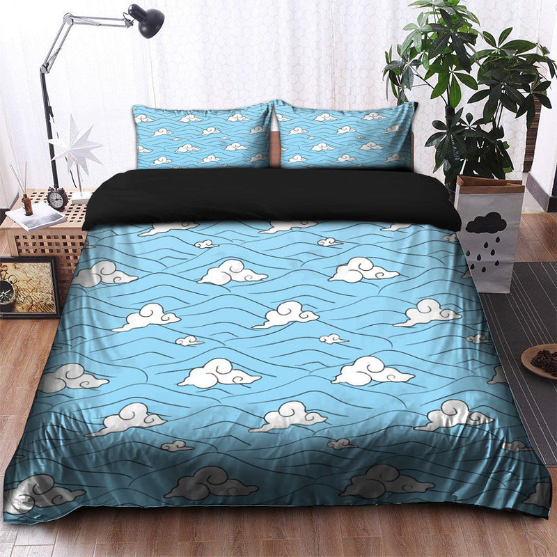 Final Selection Tanjiro Pattern Demon Slayer Kimetsu No Yaiba Bedding Set Duvet Cover And 2 Pillowcases Nearkii