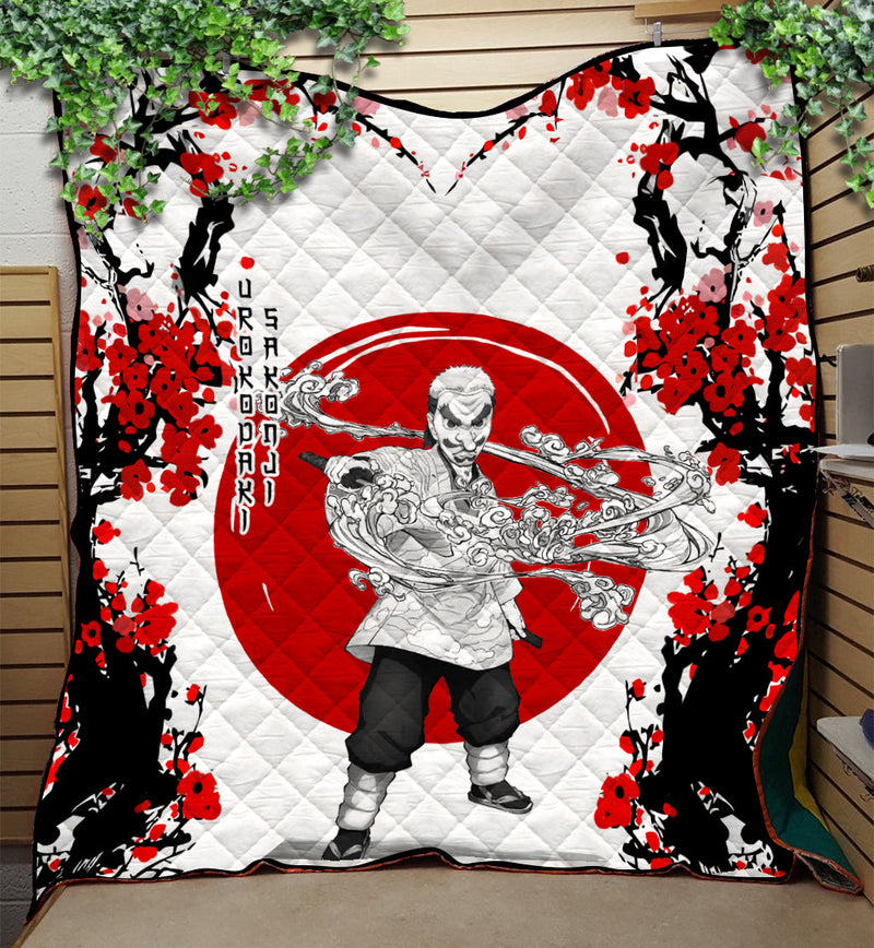 Demon Slayer Sakonji Japan Style Quilt Blanket