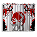 Dialga Pokemon Japan Style Window Curtain