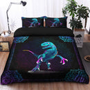 Dinosaur Mandala Bedding Set Duvet Cover And 2 Pillowcases Nearkii