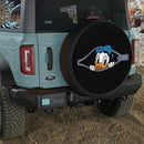Donald Duck Hide Unzipped Jeep Car Spare Tire Cover