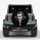 Dracula Vampire Unzipped Jeep Car Spare Tire Cover