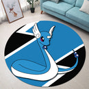Dragonair Pokemon Round Rug