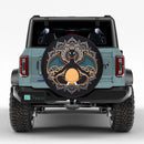 Mandala Meditating Charizard Pokemon Yoga Jeep Car Spare Tire Cover