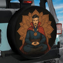 Dr Strange Yoga Meditation Mandala Jeep Car Spare Tire Cover