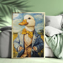 Duck Art Picture - Living Room - Canvas Wall Art - Print - Wall Decor