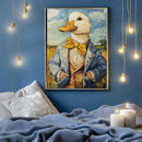 Duck Art Picture - Living Room - Canvas Wall Art - Print - Wall Decor