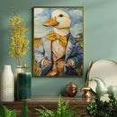Duck Art Picture - Living Room - Canvas Wall Art - Print - Wall Decor