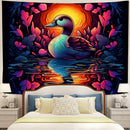 Duck At Night Tapestry