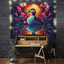 Duck At Night Tapestry