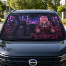Darling In The Franxx Zero Two Art Custom Car Windshield Sunshades