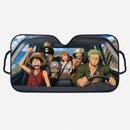 Luffy and Zoro One Piece Car Auto Sunshades