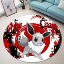 Eevee Pokemon Japan Style Round Rug
