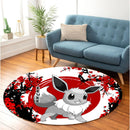 Eevee Pokemon Japan Style Round Rug