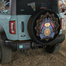 Mandala Meditating Eeyore Jeep Car Spare Tire Cover