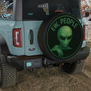 Ew People Alien Jeep Car Spare Tire Cover