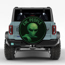 Ew People Alien Jeep Car Spare Tire Cover