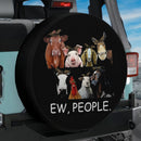 Ew People, Farm Animals Jeep Car Spare Tire Cover