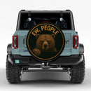 Ew People Bear Jeep Car Spare Tire Cover