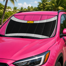 Power Rangers In Space Pink Ranger Custom Car Windshield Sunshades
