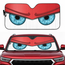 Red Funny Angry Cartoon Eyes Custom Car Windshield Sunshades