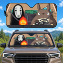 Ghibli Totoro No Face Driving Custom Car Windshield Sunshades