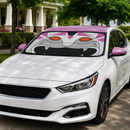 Power Rangers Wild Force White Ranger Custom Car Windshield Sunshades