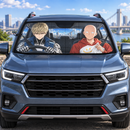 One Punch Man Saitama And Genos Custom Car Windshield Sunshades