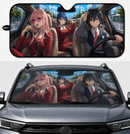 Darling In The Franxx Hiro Zero Two Ichigo Custom Car Windshield Sunshades