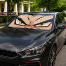Vegeta SSJ4 Eyes Custom Car Windshield Sunshades