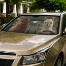 Driving Alpaca Drive Custom Car Windshield Sunshades