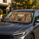 Funny Monkeys Custom Car Windshield Sunshades