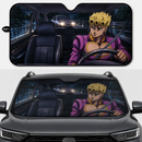JoJo's Bizarre Adventure Giorno Custom Car Windshield Sunshades