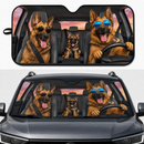German Shepherd Dog Custom Car Windshield Sunshades