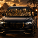 Halloween Mummy Custom Car Windshield Sunshades