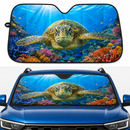 Sea Turtle Custom Car Windshield Sunshades